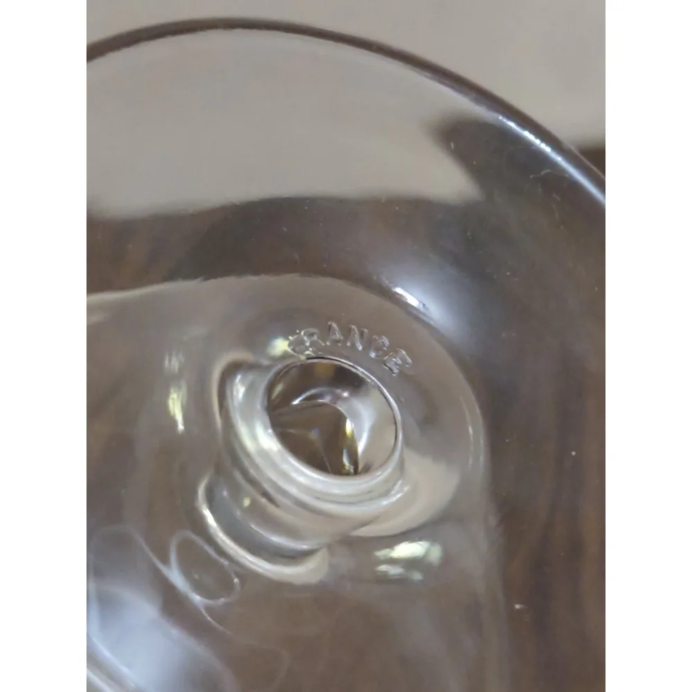 2 Princess House Heritage Collection Brandy Snifter‎ Blown Glass Etched Floral